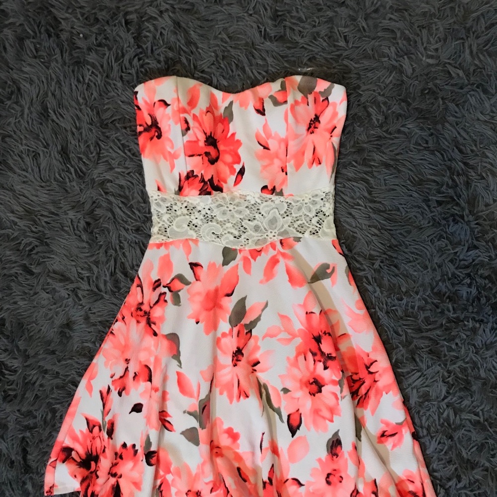 Strapless Spring Dress